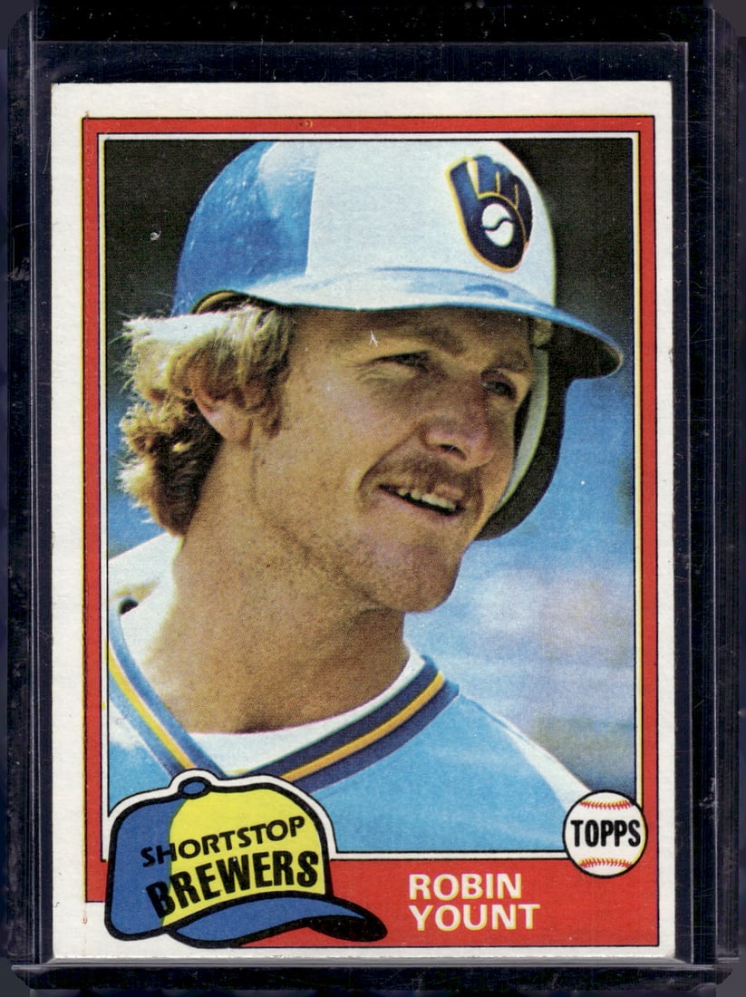Robin Yount 1981 Topps #515: Robin Yount 1981 Topps #515