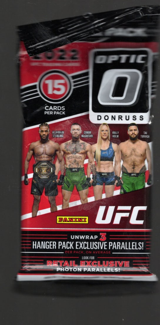 2022 Donruss Optic UFC Hanger Value Pack - Photon Parallels (1 of 1)