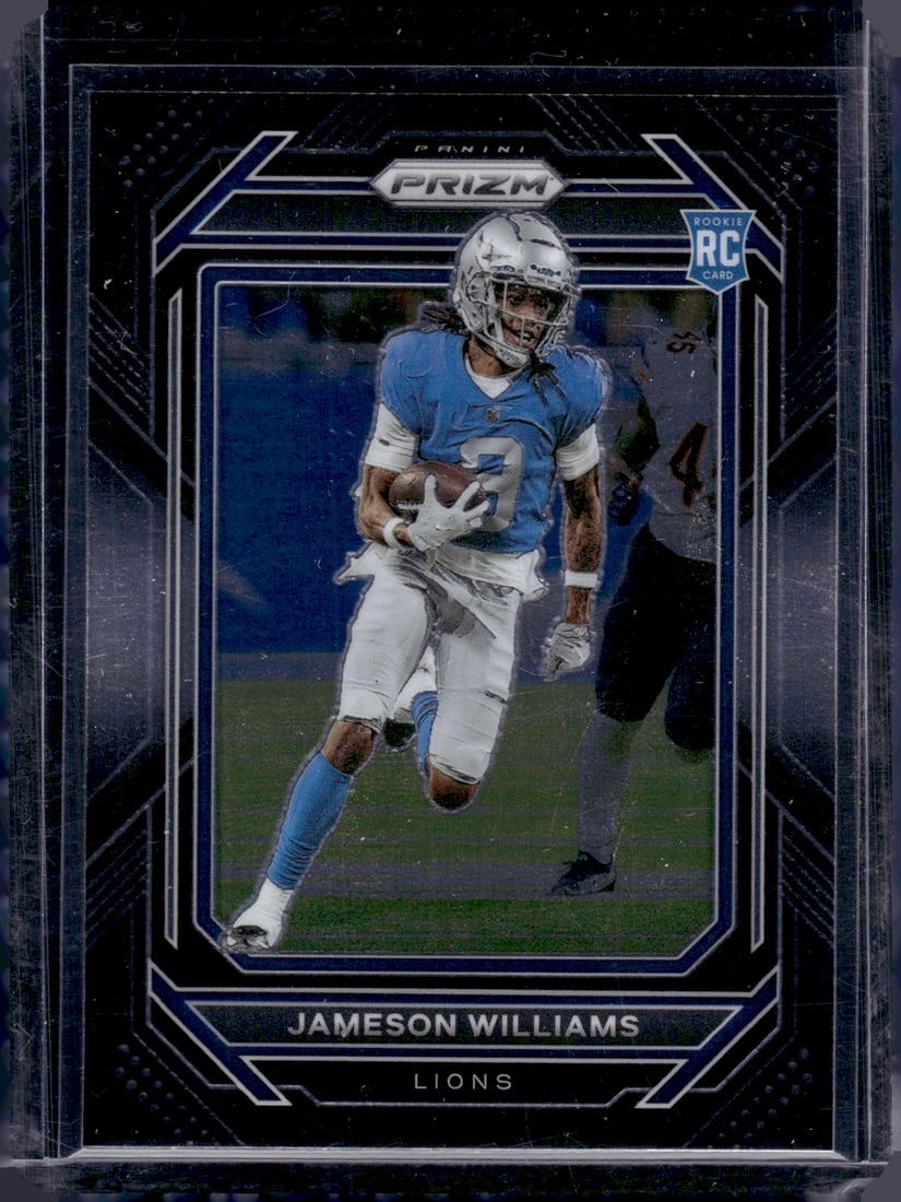 Jameson Williams Prizm Black RC 2022 Panini Chronicles #PB-13 (1 of 2)