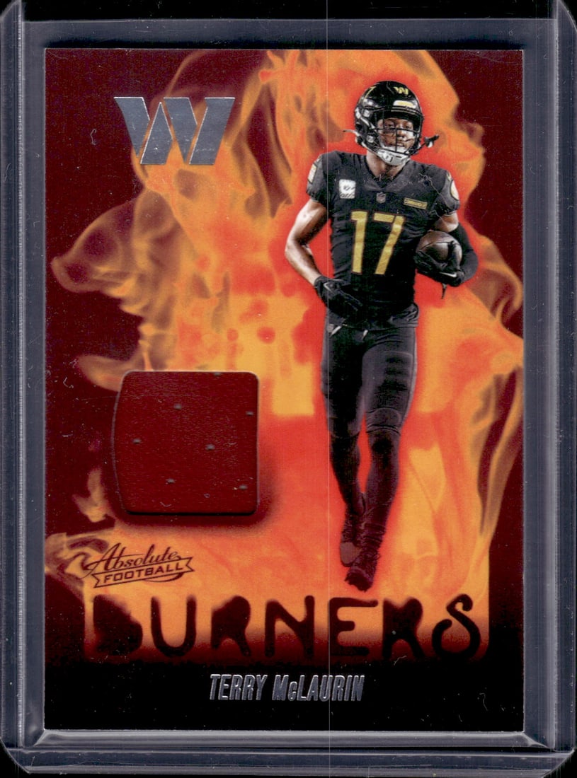 Terry McLaurin Burners Patch 2024 Panini Absolute #AB-TMN: Terry McLaurin Burners Patch 2024 Panini Absolute #AB-TMN
