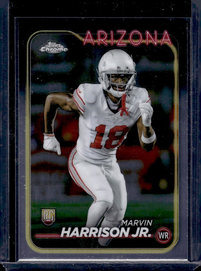 Marvin Harrison Jr. RC 2024 Topps Chrome #204: Marvin Harrison Jr. RC 2024 Topps Chrome #204