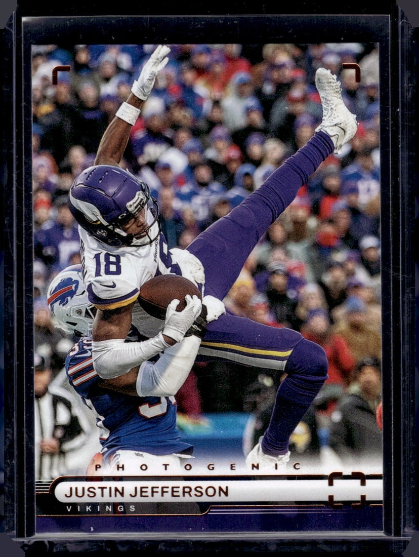 Justin Jefferson Bronze Photogenic 2022 Panini Chronicles Photogenic #PH-22: Justin Jefferson Bronze Photogenic 2022 Panini Chronicles Photogenic #PH-22