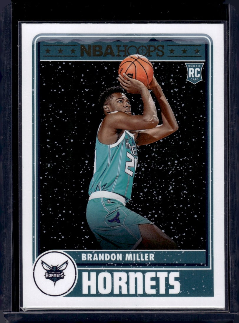 Brandon Miller RC 2023-24 Panini NBA Hoops #284 (1 of 2)