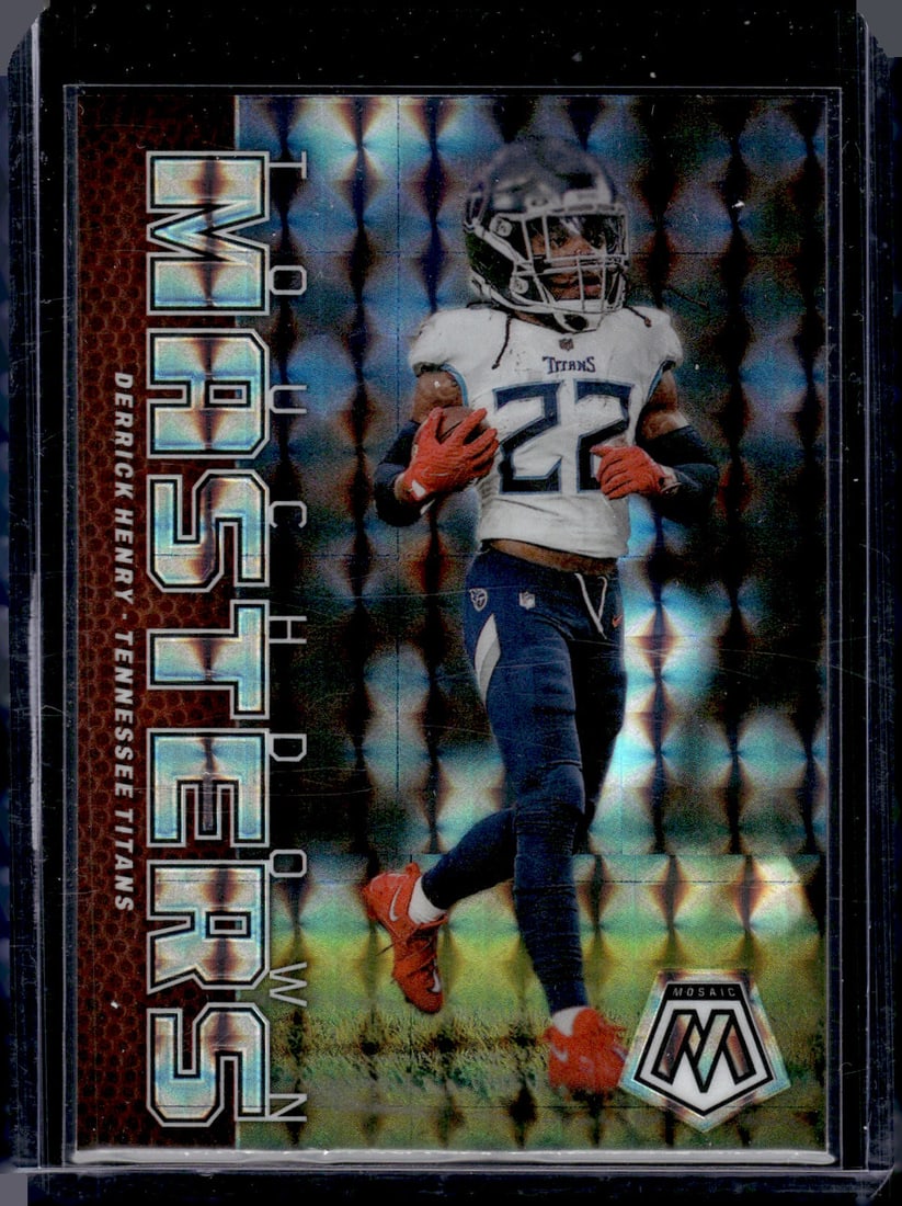 Derrick Henry Touchdown Masters Silver Mosaic Prizm 2023 Panini Mosaic #TM-DH Football Card (1 of 2)