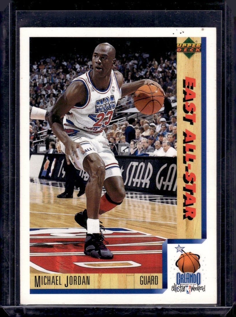 Michael Jordan East All-Star 1992 Upper Deck #4 Basketball Card (1 of 2)