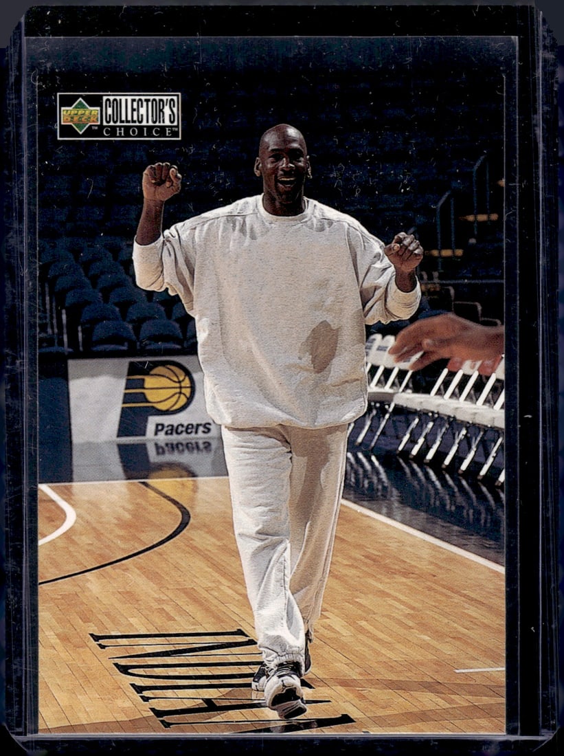 Michael Jordan 1997 Upper Deck Collector's Choice #391 Basketball Card (1 of 2)