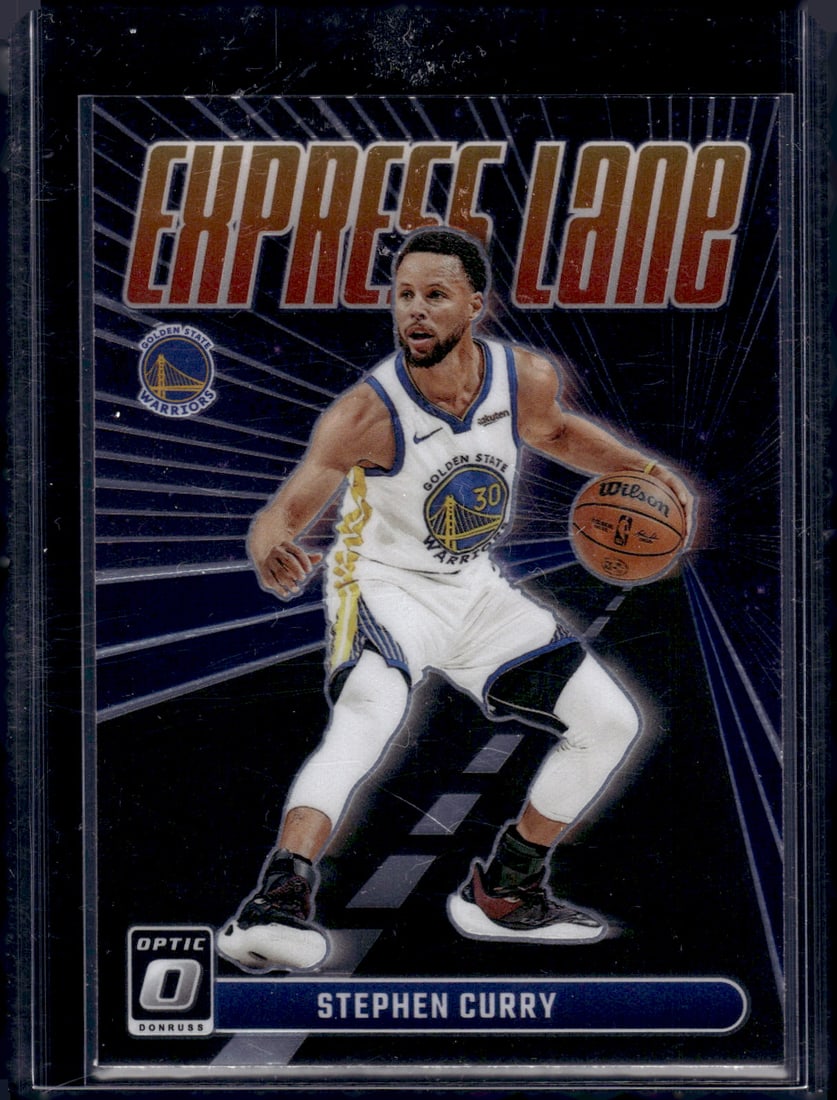 Stephen Curry Express Lane 2023-24 Donruss Optic #25 Basketball Card (1 of 2)