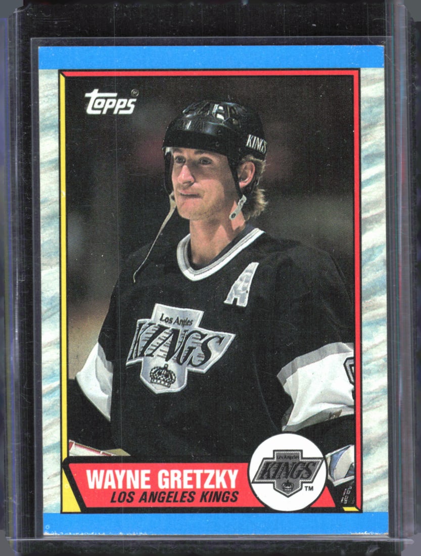Wayne Gretzky 1989 Topps Vintage Hockey Card, Sports Card, Hall of Famer: Wayne Gretzky 1989 Topps Vintage Hockey Card, Sports Card, Hall of Famer