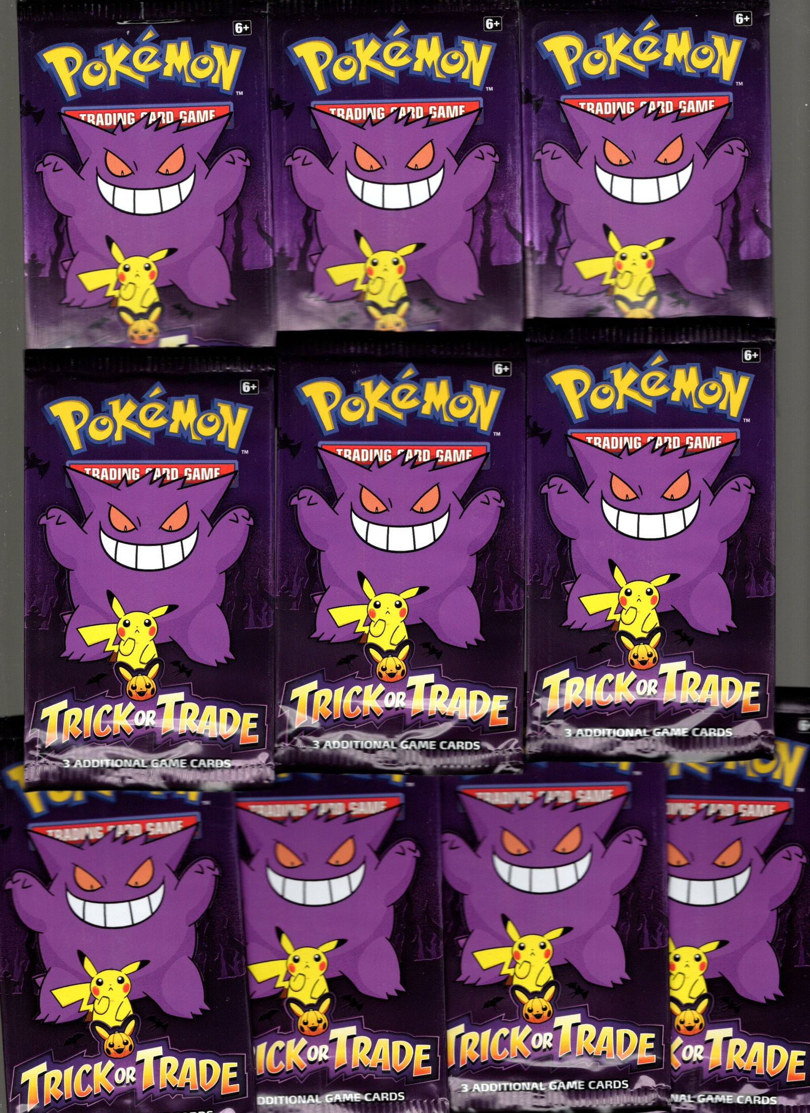 10 Count: 2022 Pokemon Trick or Trade Retail Box Packs Charizard Pikachu Holo Reverse Holo (1 of 1)