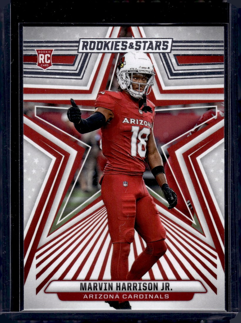 Marvin Harrison Jr. RC 2024 Panini Rookies & Stars #176: Marvin Harrison Jr. RC 2024 Panini Rookies & Stars #176