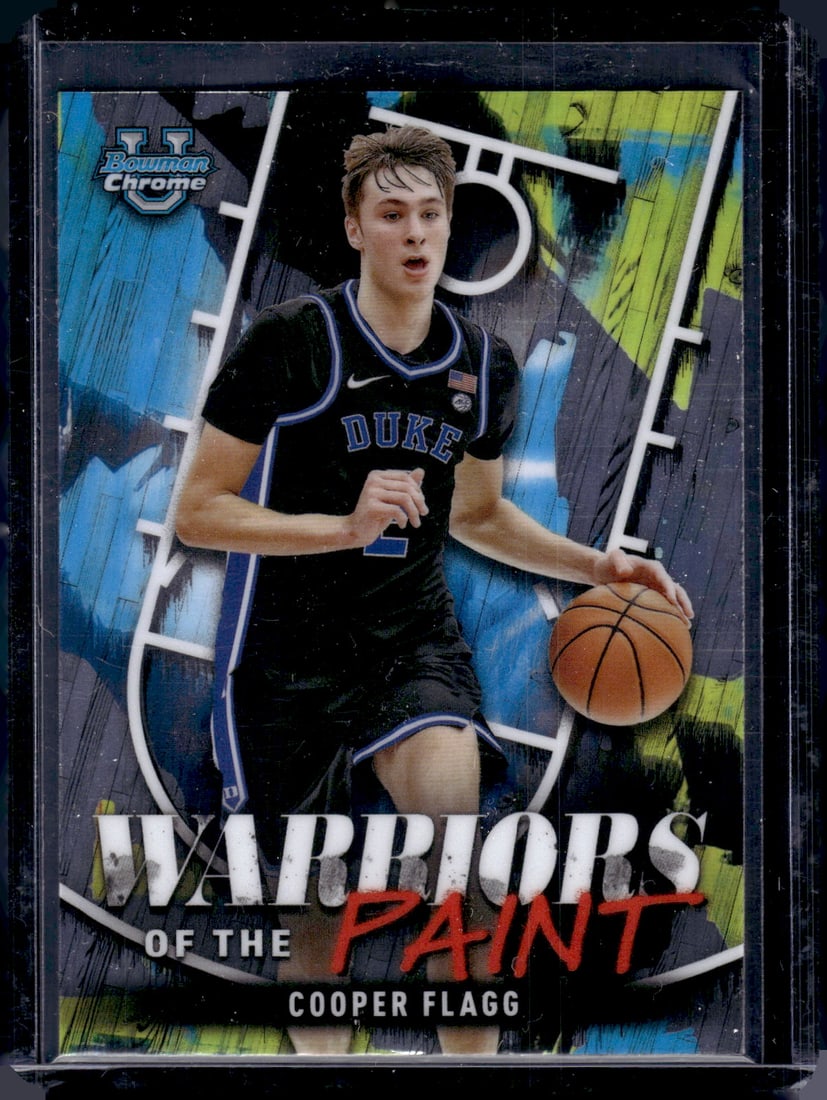 Cooper Flagg Warriors of the Paint 2025 Bowman U Chrome #WP-7 Basketball Card (1 of 2)