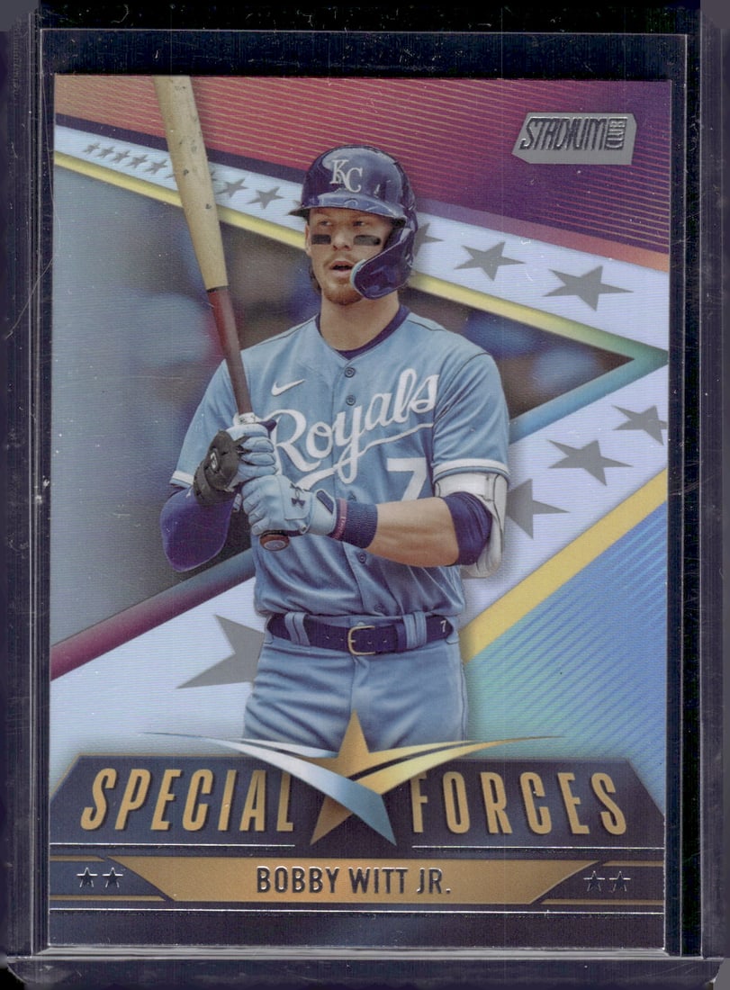 Bobby Witt Jr. Special Forces 2024 Topps Stadium Club #SF-8: Bobby Witt Jr. Special Forces 2024 Topps Stadium Club #SF-8