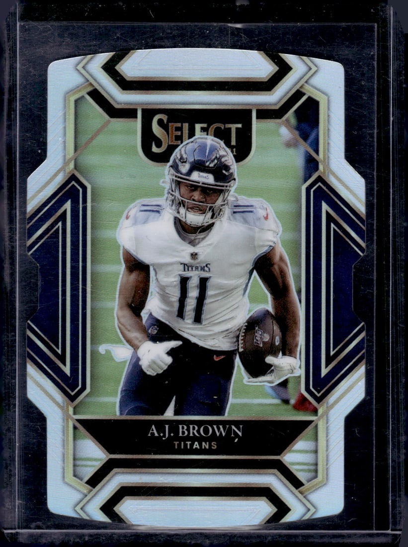 Aj Brown Club Level Silver Prizm 2021 Panini Select #233 (1 of 2)