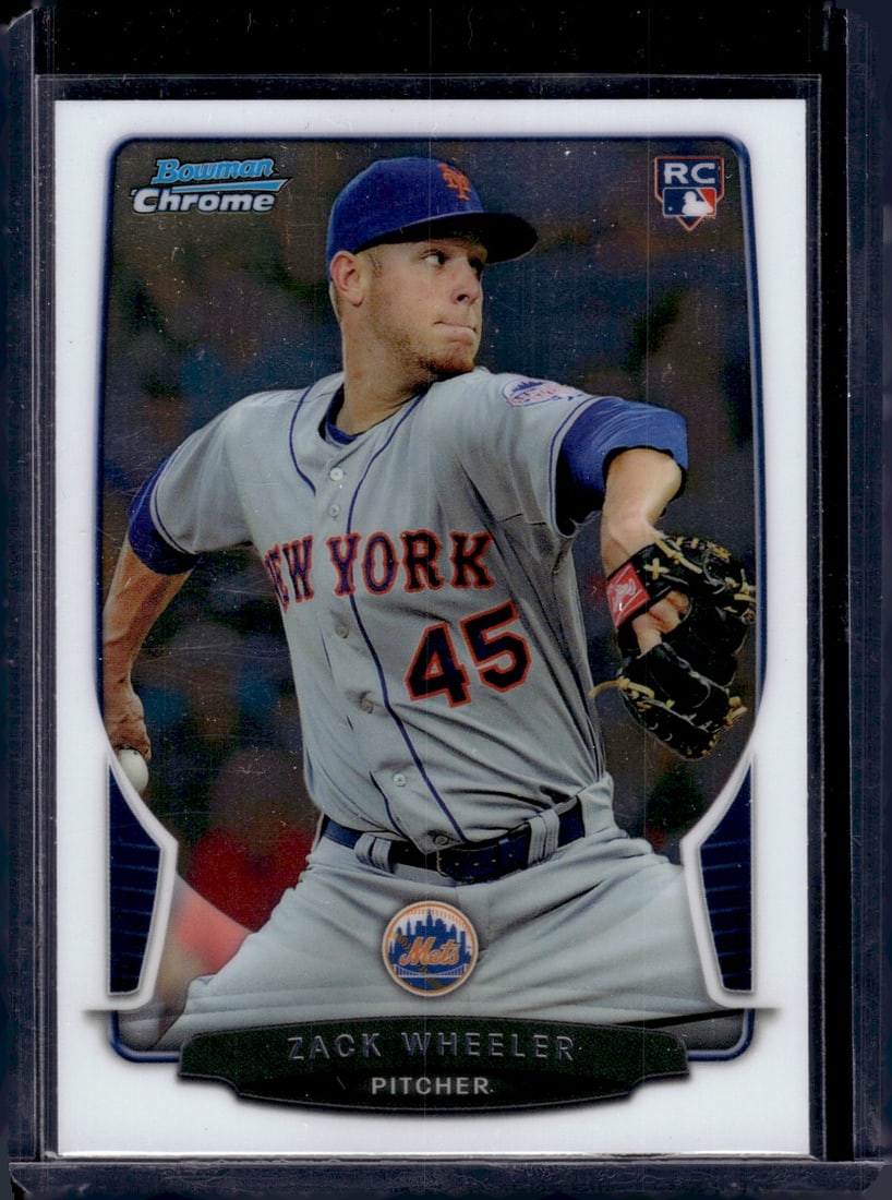 Zack Wheeler RC 2013 Bowman Chrome #20: Zack Wheeler RC 2013 Bowman Chrome #20