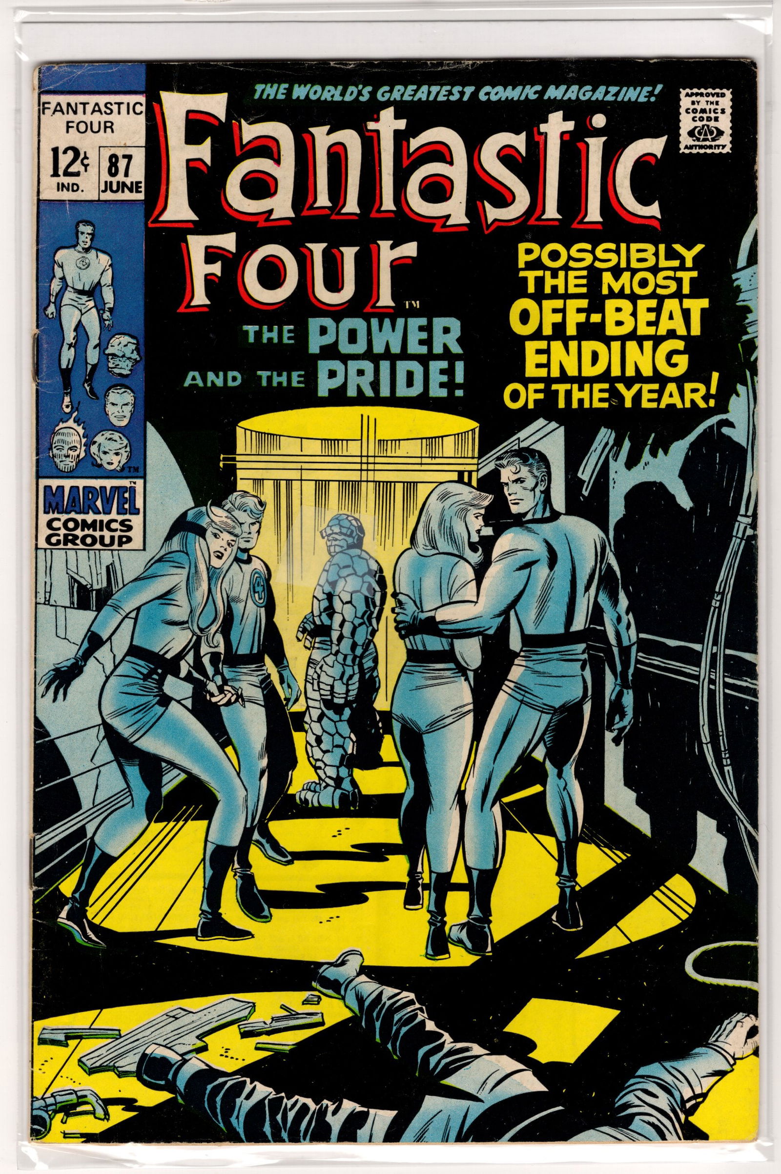 Fantastic Four Silver Age Vintage Comic Book 1969 Volume #87 (1 of 2)