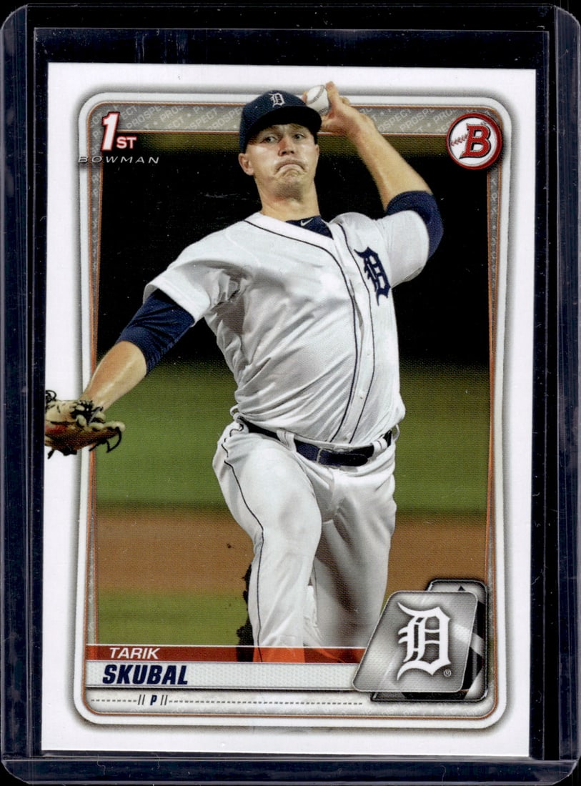 Tarik Skubal 1st Bowman 2020 Bowman #BP-108 Baseball Card: Tarik Skubal 1st Bowman 2020 Bowman #BP-108 Baseball Card
