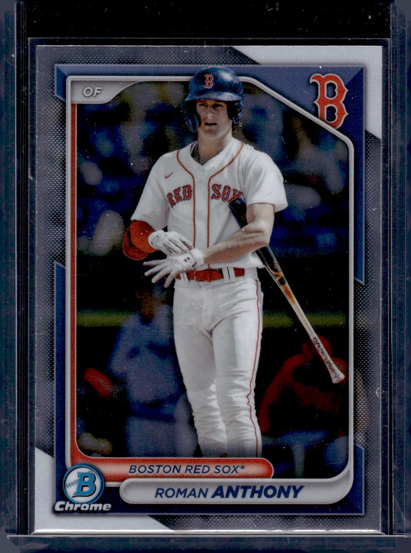 2024 Bowman Chrome Roman Anthony Prospects Red sox Baseball Card #BCP-22 (1 of 2)