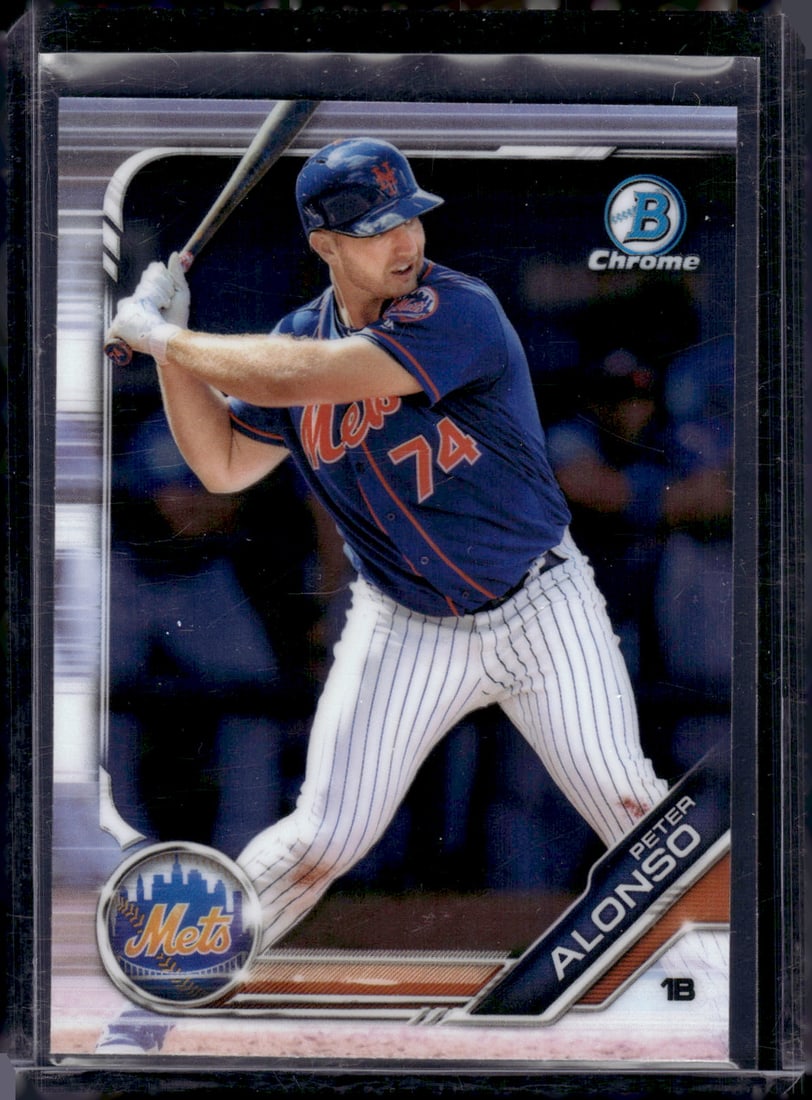Pete Alonso Chrome Prospects 2019 Bowman Chrome #BCP-127: Pete Alonso Chrome Prospects 2019 Bowman Chrome #BCP-127