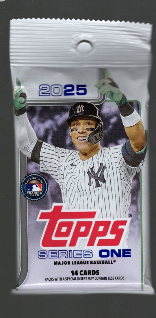 2025 Topps Series 1 Baseball Cards Hanger Value Pack Sports Cards: 2025 Topps Series 1 Baseball Cards Hanger Value Pack Sports Cards