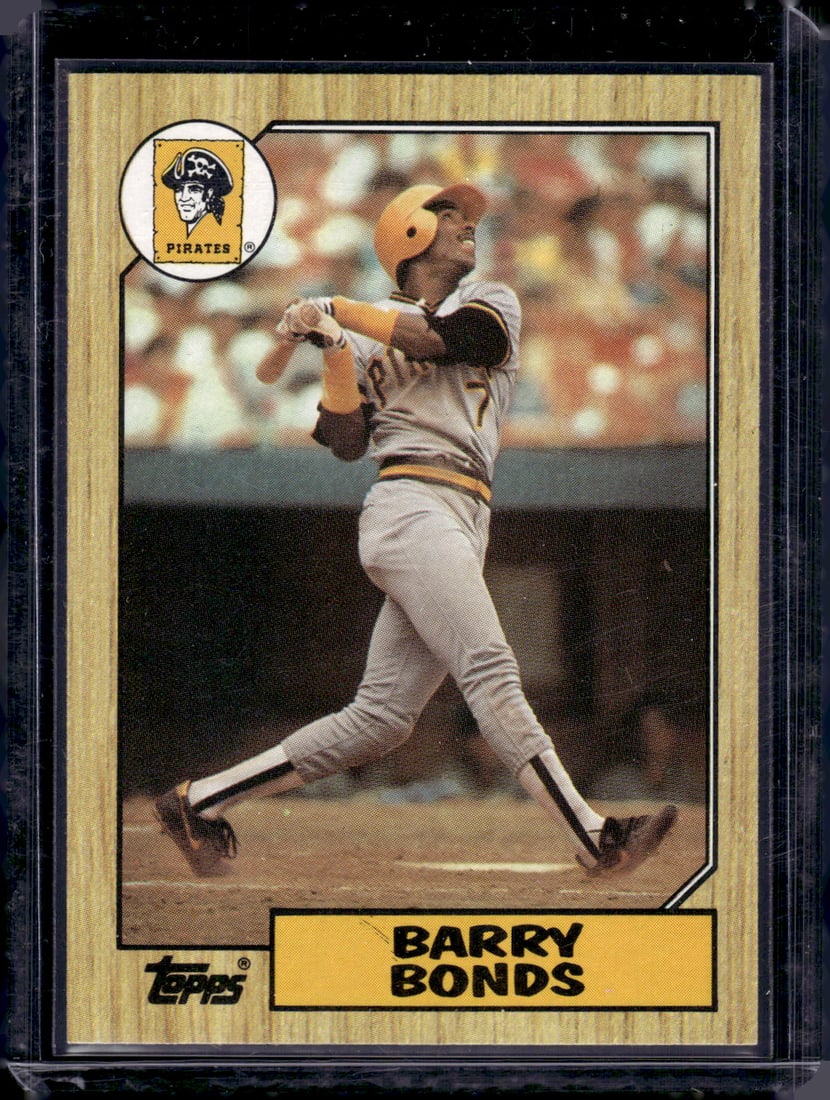 Barry Bonds RC 1987 Topps #320 Baseball Card (1 of 2)
