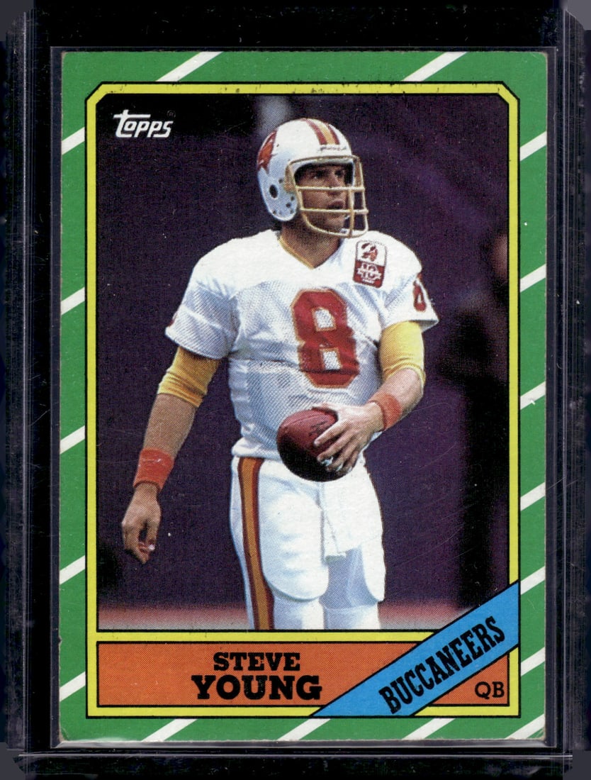 Steve Young RC 1986 Topps #374 Vintage Football Card (1 of 2)