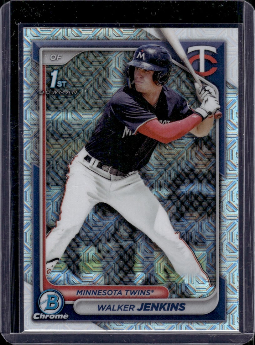 Walker Jenkins 1st Bowman Mojo Refractor 2024 Bowman Chrome #BCP-43, Baseball Cards (1 of 2)