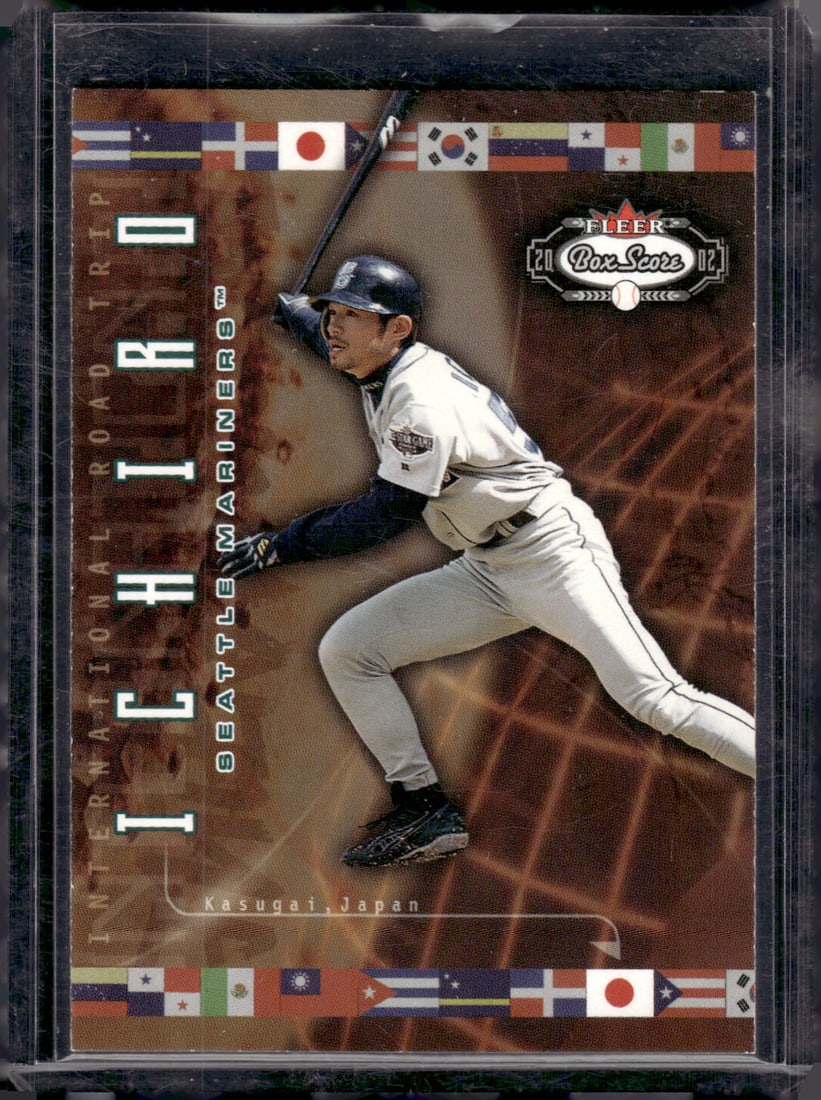 Ichiro /2950 2002 Fleer Box Score #191 Baseball Card Sports Card (1 of 2)