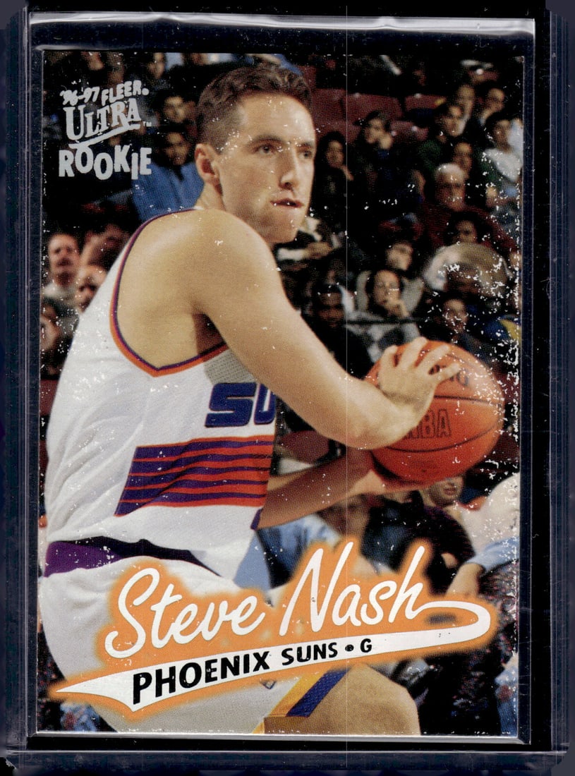 Steve Nash RC 1996-97 Fleer Ultra #87 Basketball Card: Steve Nash RC 1996-97 Fleer Ultra #87 Basketball Card