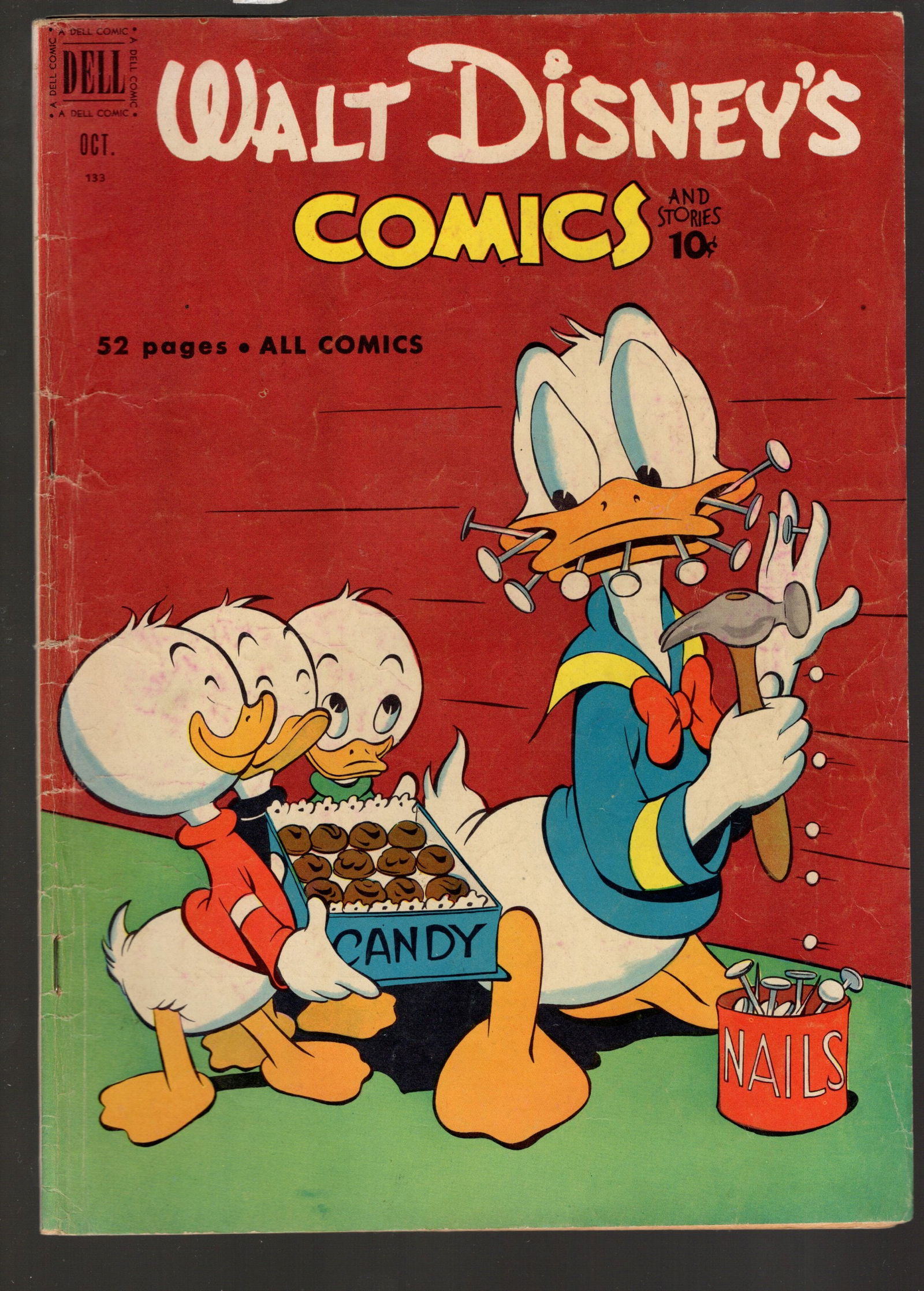 Walt Disney's Comics & Stories 1951 #133 Dell in Fantastic Condition (1 of 2)