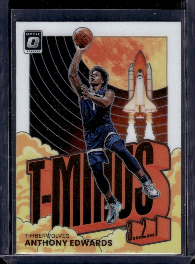 Anthony Edwards T-Minus 2021-22 Donruss Optic #11 (1 of 2)