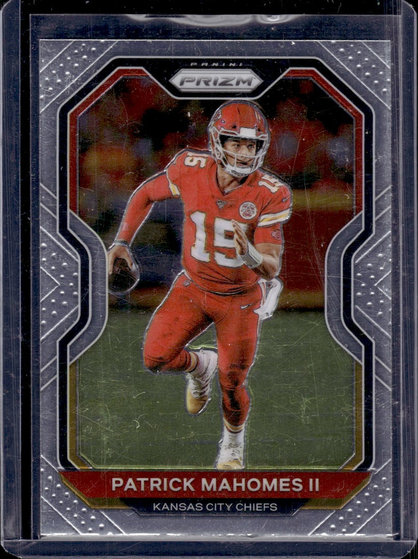 Patrick Mahomes 2020 Panini Prizm #124 Football Card (1 of 2)