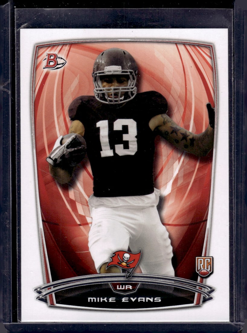 Mike Evans RC 2014 Bowman #66 Football Card Sports Card (1 of 2)