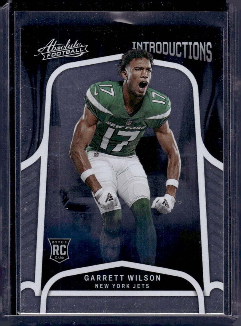 Garrett Wilson Introductions RC 2022 Panini Absolute #INT-5: Garrett Wilson Introductions RC 2022 Panini Absolute #INT-5