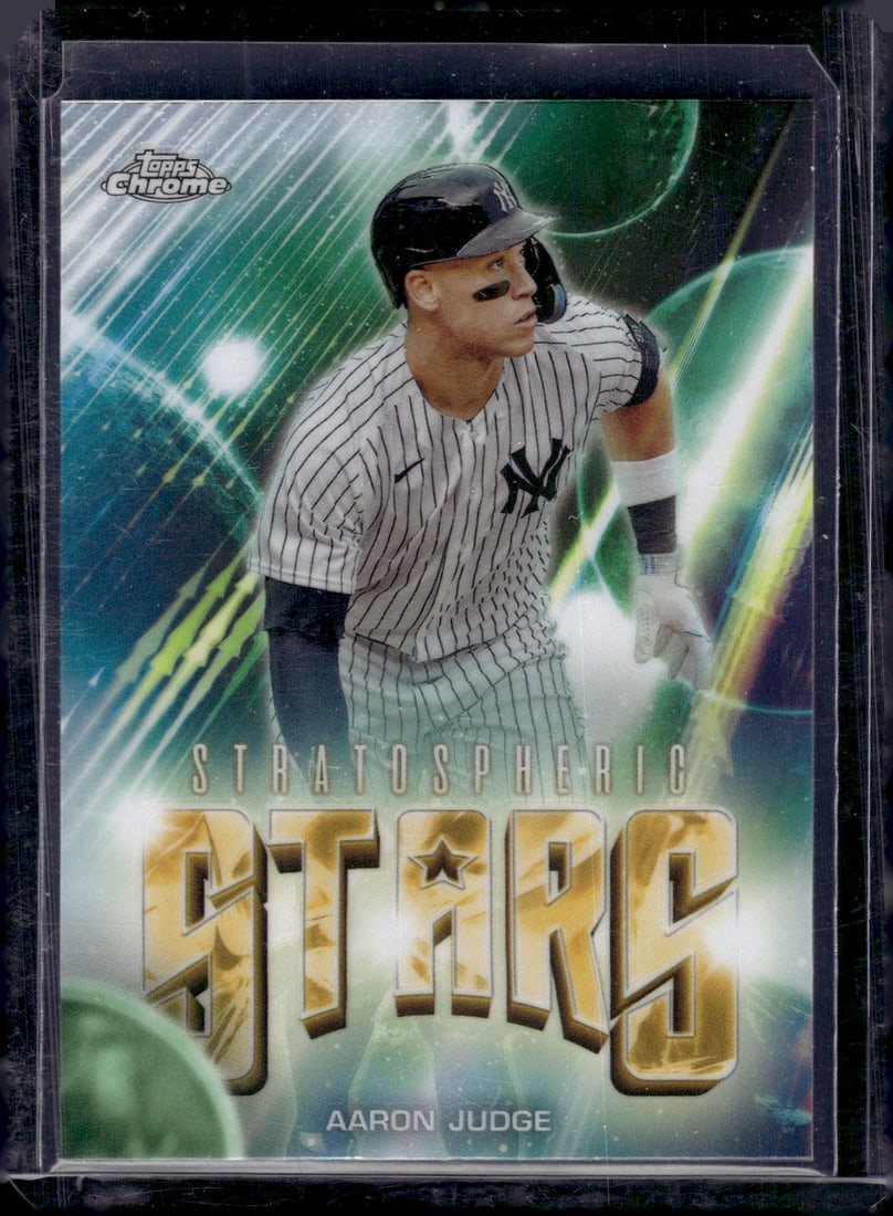 Aaron Judge Stratospheric Stars Refractor 2024 Topps Chrome #SSC-5, Baseball Cards, Sports Cards (1 of 2)
