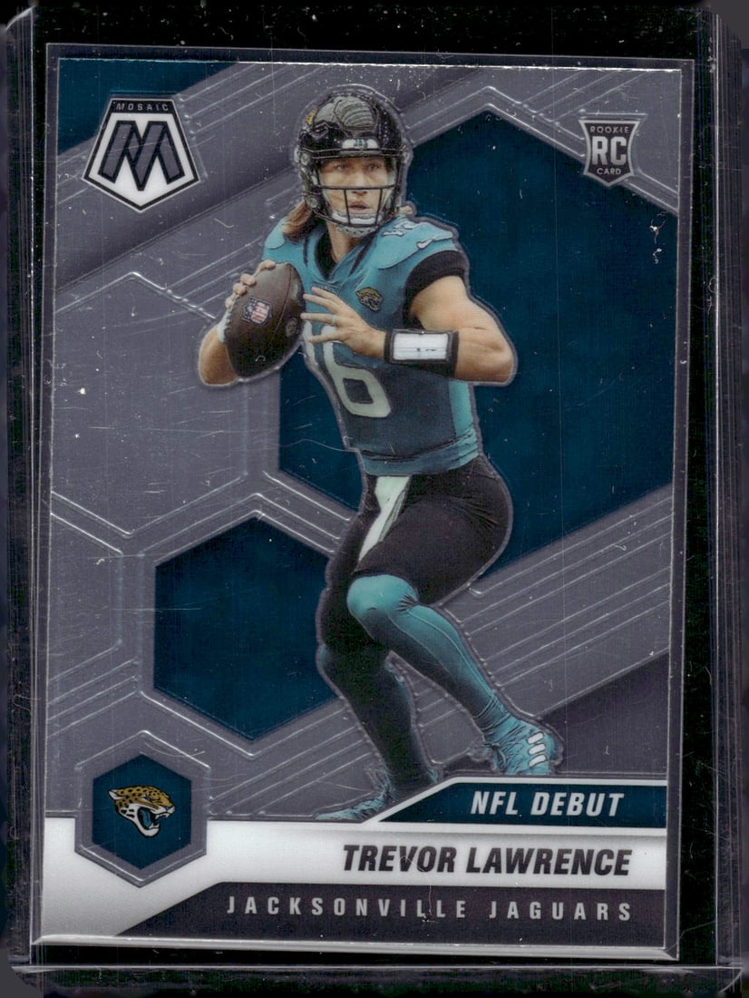 Trevor Lawrence RC 2021 Panini Mosaic #241 (1 of 2)