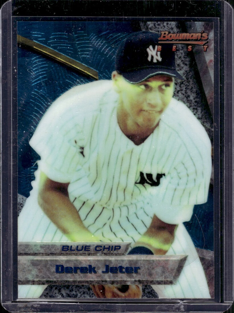 Derek Jeter Blue Chip 1994 Bowman's Best #2 Baseball Card (1 of 2)