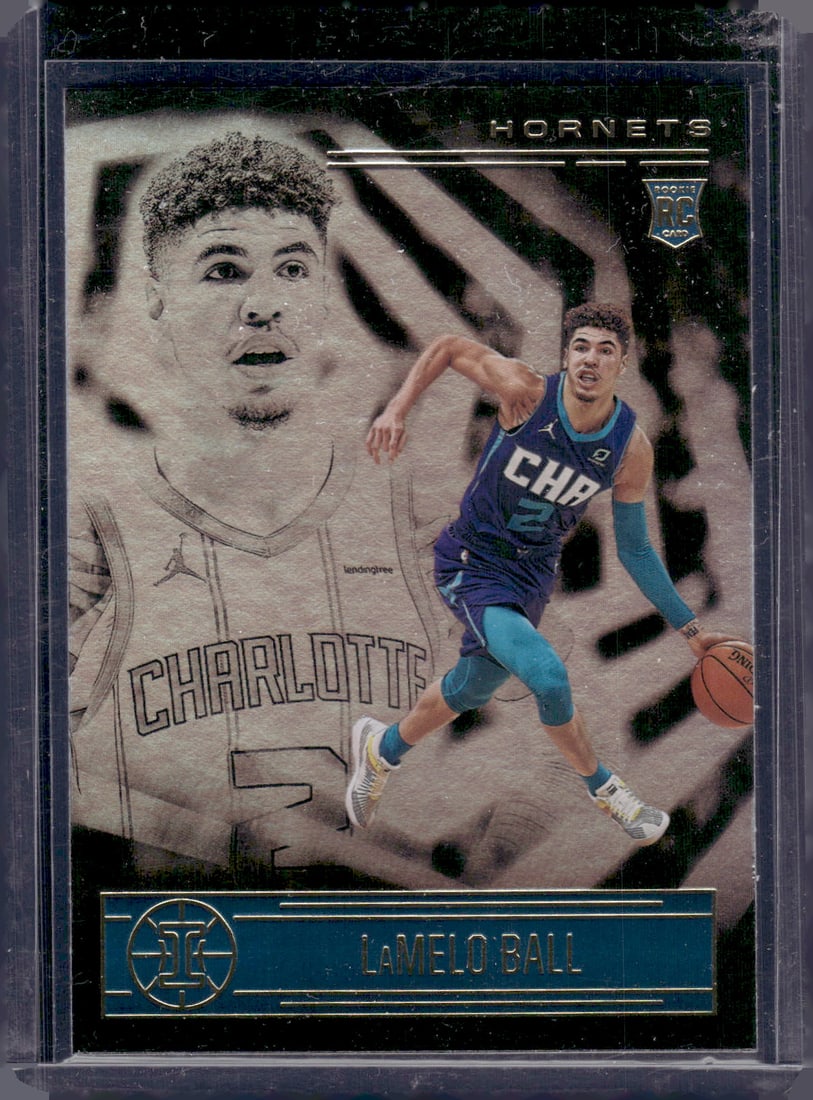 LaMelo Ball RC 2020-21 Panini Illusions #151: LaMelo Ball RC 2020-21 Panini Illusions #151