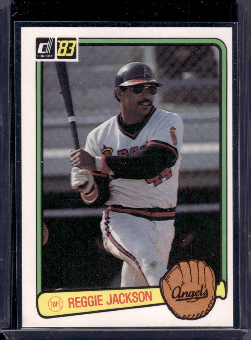 Reggie Jackson 1983 Donruss #115: Reggie Jackson 1983 Donruss #115