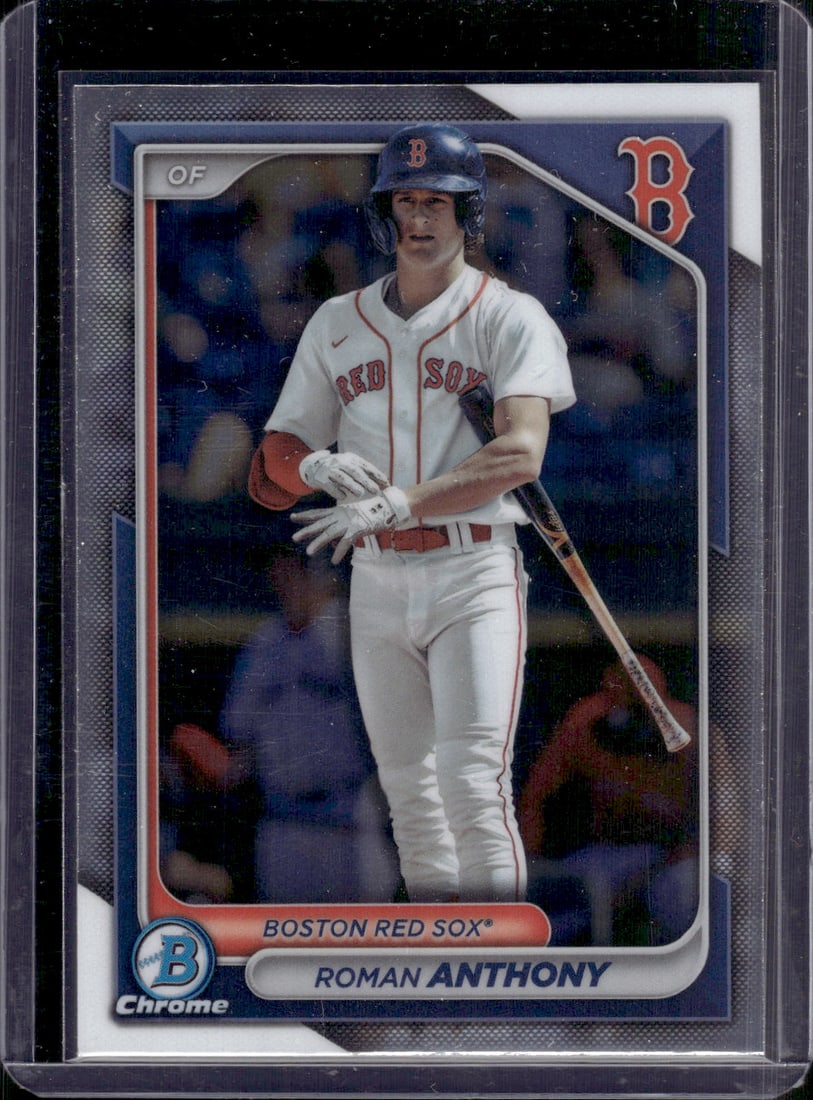 Roman Anthony Chrome Prospects 2024 Bowman Chrome #BCP-22: Roman Anthony Chrome Prospects 2024 Bowman Chrome #BCP-22