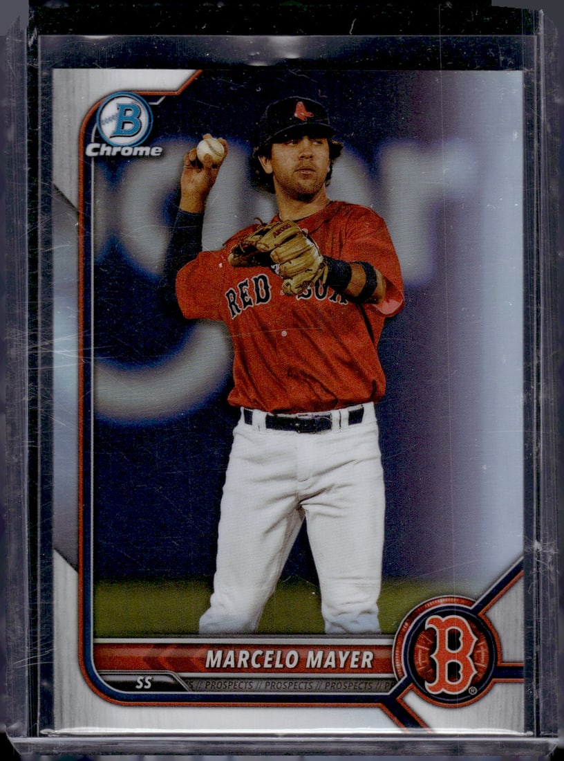 Marcelo Mayer Refractor Prospects 2022 Bowman Chrome Draft #BDC-123 (1 of 2)