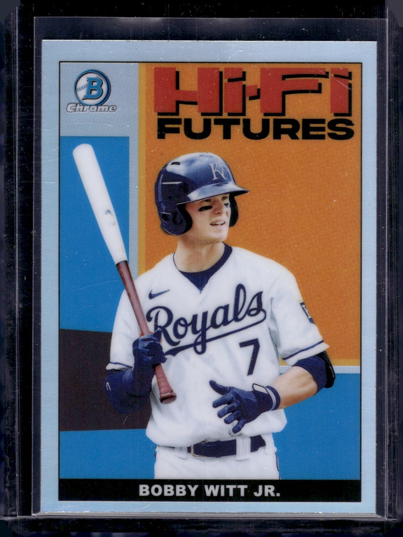Bobby Witt Jr. Hi-Fi Futures Refractor 2022 Bowman Chrome #HIFI-5 (1 of 2)