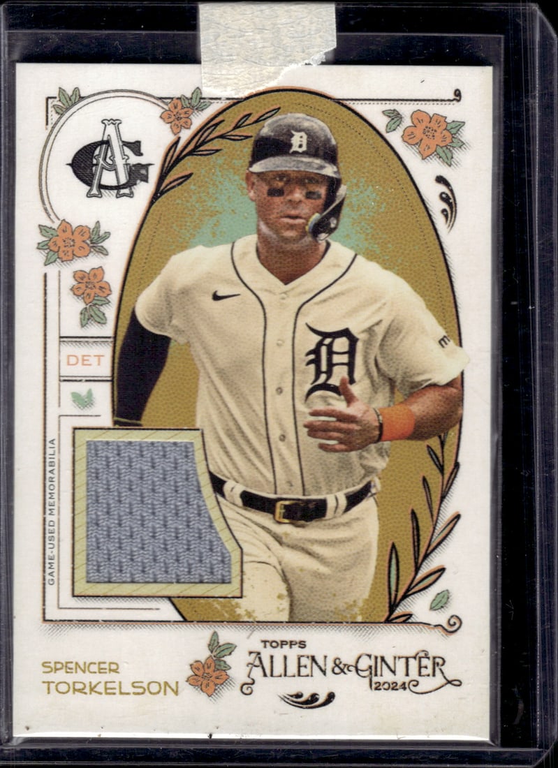 Spencer Torkelson Game Used Patch 2024 Topps Allen & Ginter #AGR-ST (1 of 2)