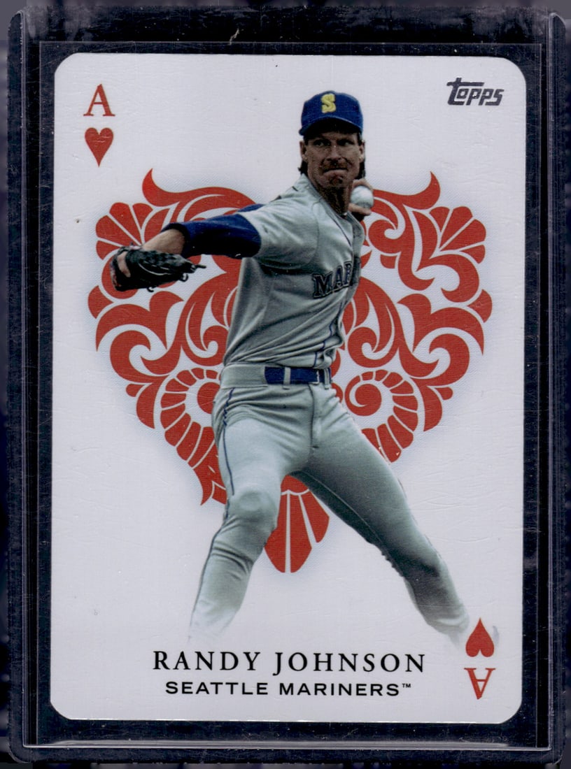 Randy Johnson All Aces 2023 Topps #AA-47 Baseall Card: Randy Johnson All Aces 2023 Topps #AA-47 Baseall Card