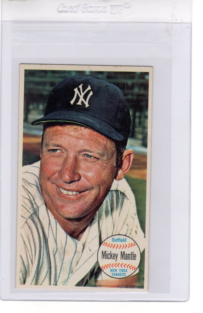 Mickey Mantle 1964 Topps Giants #25 Vintage Baseball Cards, Sports Cards, MLB Trading Cards (1 of 2)