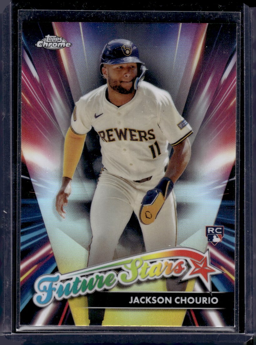 Jackson Chourio Future Stars Refractor RC 2024 Topps Chrome #FSU-16 (1 of 2)