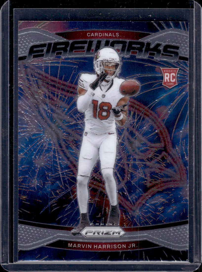 Marvin Harrison Jr. Fireworks RC 2024 Panini Prizm #20 (1 of 2)