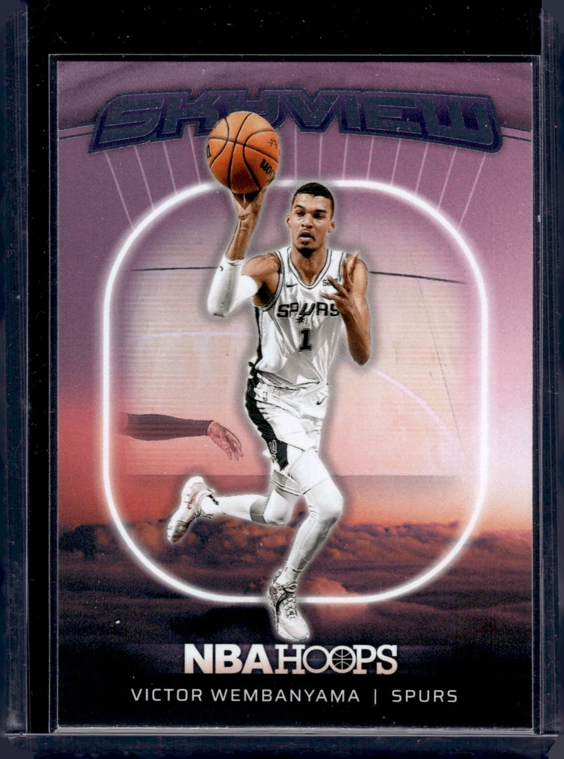 Victor Wembanyama Skyview 2024-25 Panini NBA Hoops #16 Sports Card (1 of 2)