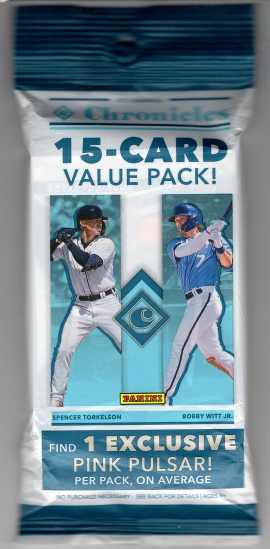 2022 Panini Chronicles Baseball Cards Hanger Value Pack Sports Cards MLB Trading Cards (1 of 1)