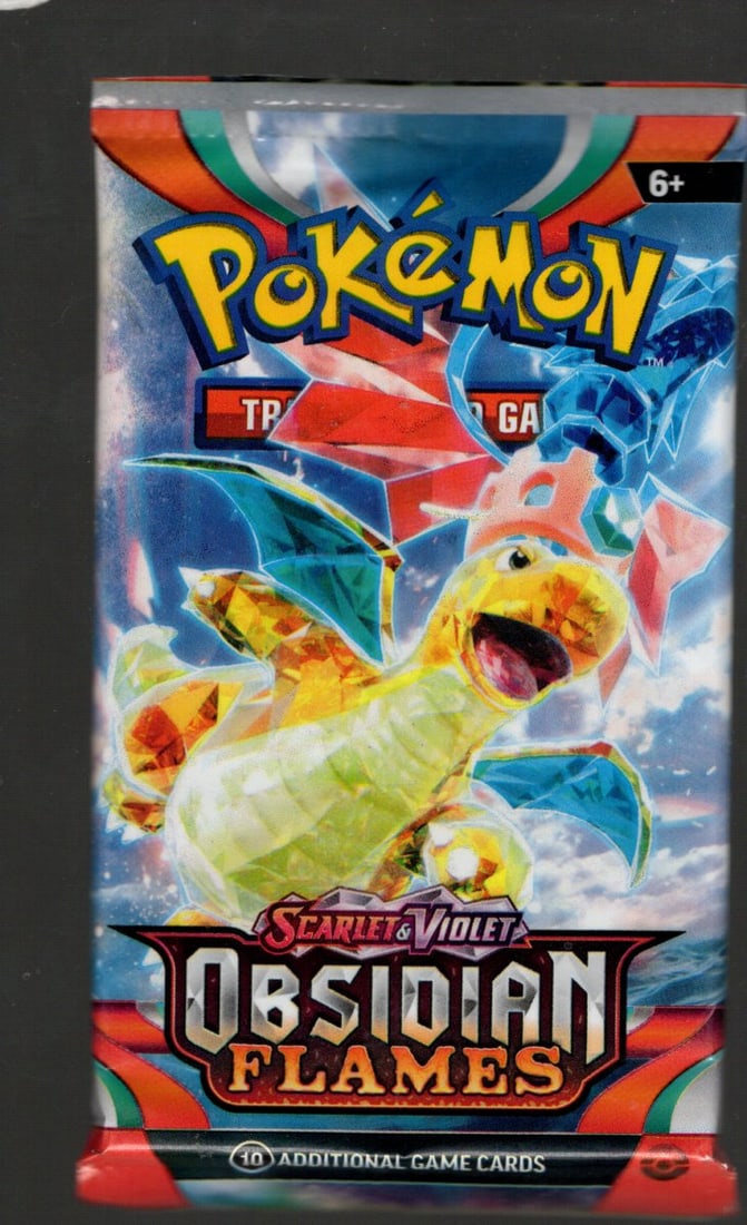 2023 Pokemon Scarlet & Violet Obsidian Flames 10 Card Booster Pack TCG: 2023 Pokemon Scarlet & Violet Obsidian Flames 10 Card Booster Pack TCG, Trading Card Game, Pokemon Cards
