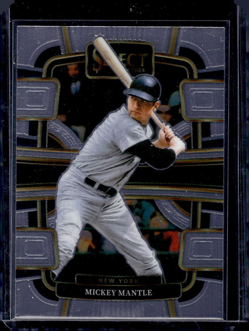 Mickey Mantle 2024 Panini Select #95 Baseball Card (1 of 2)